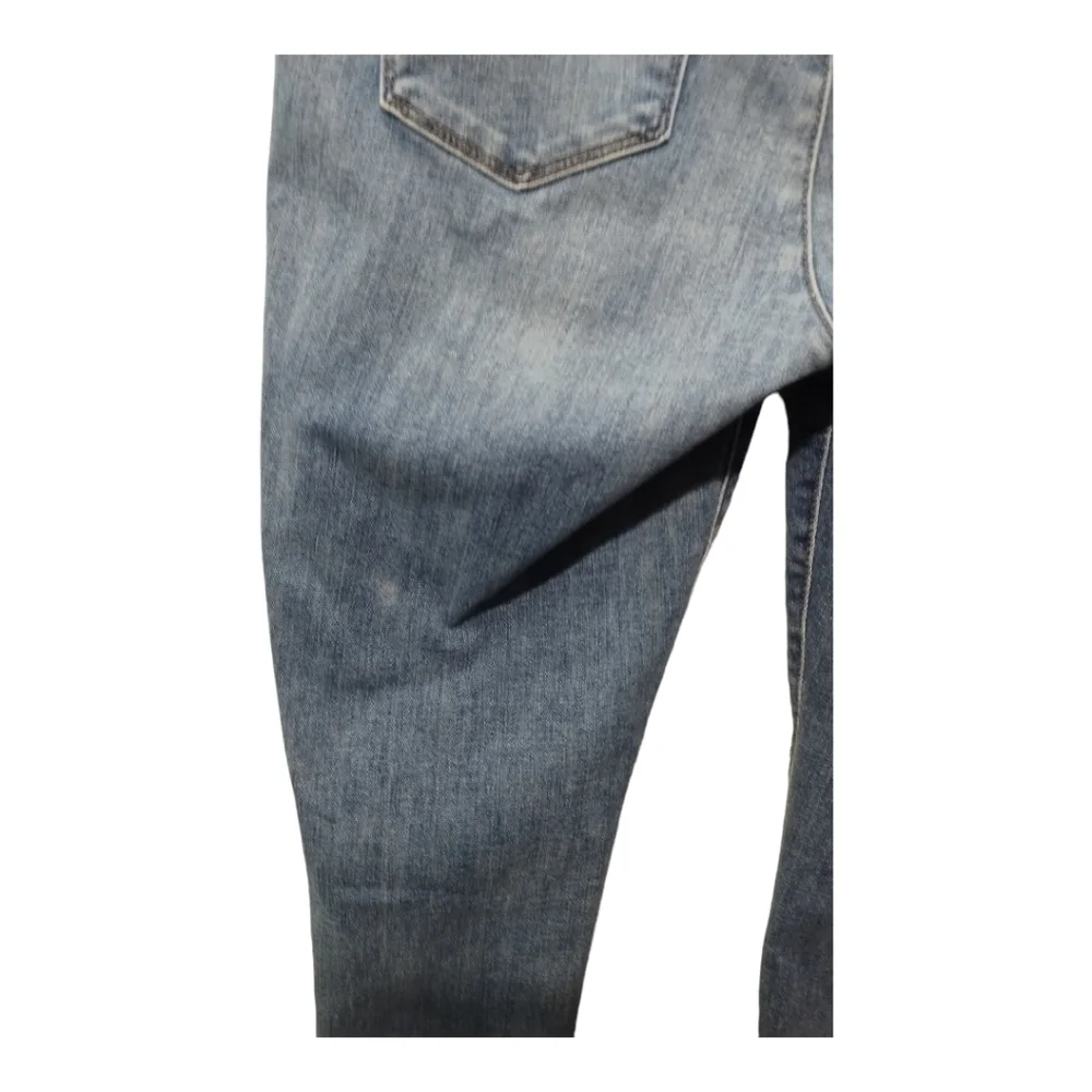 NYDJ Alina Pull On Ankle Lift Tuck‎ Technology Split Hem Jeans Size 10